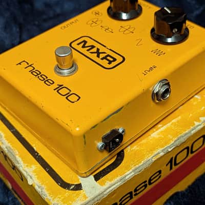 Vintage MXR Phase 100 with box! MX-107 Block Logo 1975 - 1984 image 3