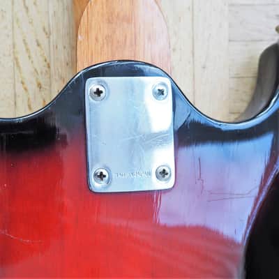 Sakai Mokko (~Teisco/Kawai) EG-2T ~1968 made in Japan - Mosrite style model image 12