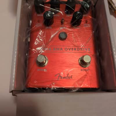 NIB Fender Santa Ana Dual Voice Distortion Overdrive Pedal w/Switchcraft cable image 1