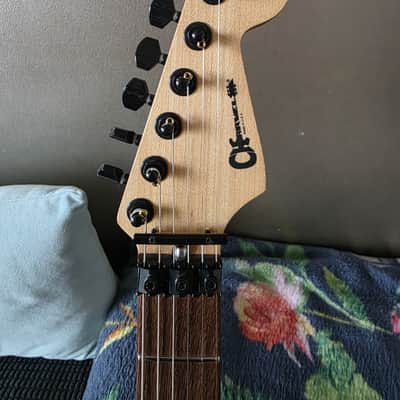 Charvel San Dimas USA Select American HSS FR Floyd Rose Snow Blind Satin 2017 + case image 3