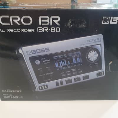 Boss Micro BR-80 Portable Digital Recorder 2010s - Black image 1
