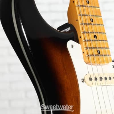 Fender Eric Johnson Stratocaster - 2-Color Sunburst with Maple Fingerboard (StratEJ2SBd1) image 3