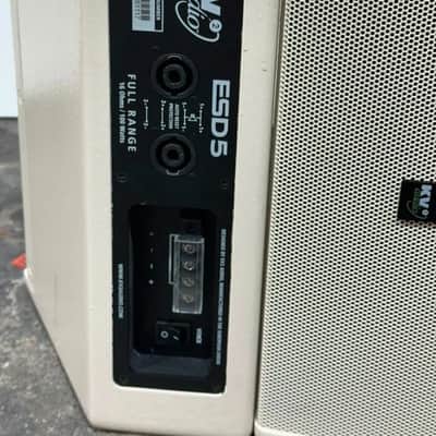 (2) KV2 Audio ESD5 Beige 5" 2-Way Passive Full Range Speaker W/ Yoke #4540 THS image 2