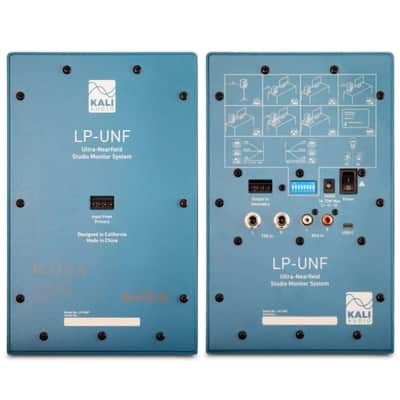 KALI AUDIO LP-UNFB 160w Total Active 4.5" Bluetooth Blue Studio Monitor Pair image 2