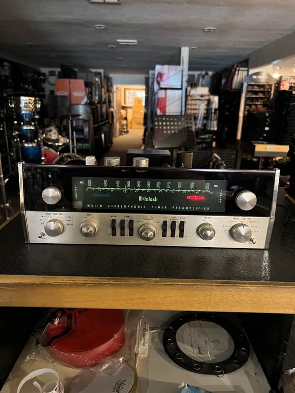 RARE McIntosh Mx110 Stereophonic Tuner Pre-Amplifier Z Series image 1