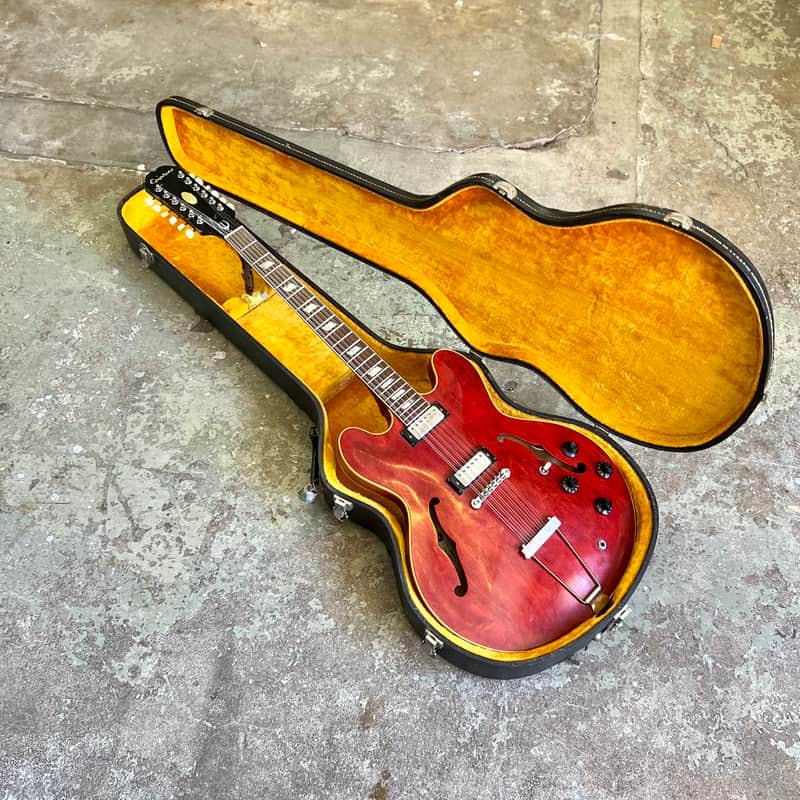 1965 – 1969 Epiphone Riviera 12-String E360TD-12 Cherry