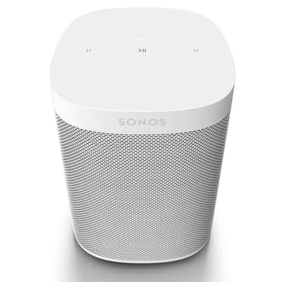 Sonos One SL Speaker for Stereo Pairing & Home Theater Surrounds, White image 24