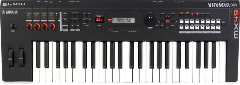 Yamaha MX49 Synthesizer and Controller - Black image 1