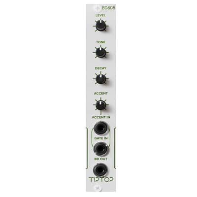 Tiptop Audio BD808 Bass Drum Module - White image 2
