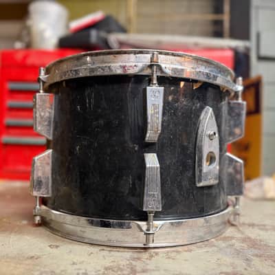 1970s Sonor Phonic Tom 8"x12" in Black Wrap image 5