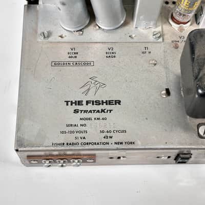 Vintage Fisher KM-60 Tube Tuner image 8