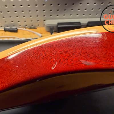 2015 Gibson Custom Shop Alex Lifeson Les Paul Axcess Royal Crimson Piezo Floyd Rose w/ COA + Gibson HSC image 21