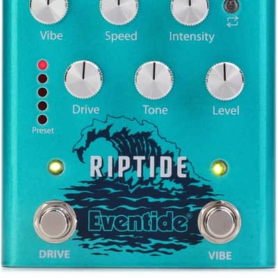 Eventide Riptide Stereo Drive and Uni-Vibe Effects Pedal image 2