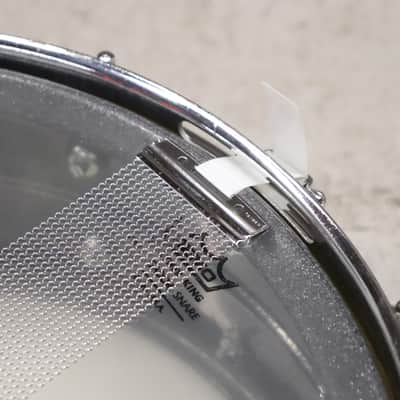 Ludwig LM404 Acrolite 5x14" Snare Drum Black Galaxy Vintage 1980's #2 image 12