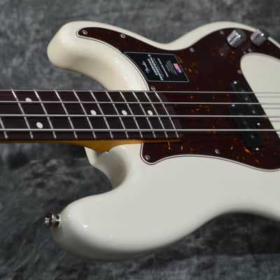Fender American Professional II Precision Bass Olympic White w/ FREE Same Day Shipping image 5