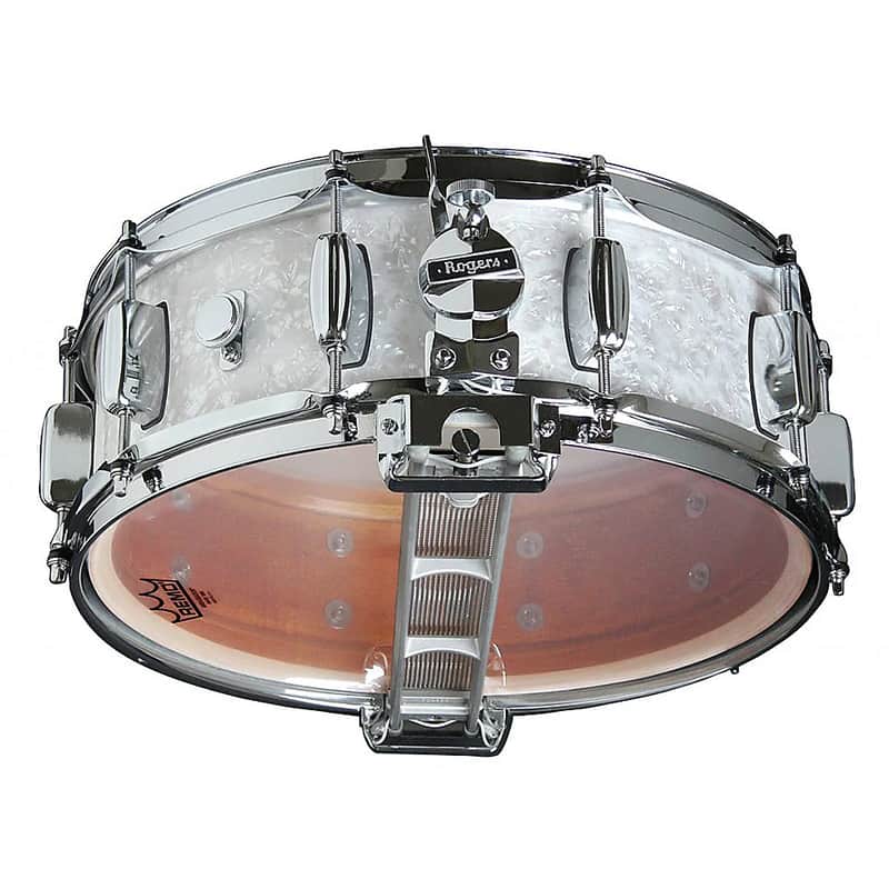 Rogers #32 Dyna-Sonic 5x14" Wood Snare Drum with Bread and Butter Lugs Reissue image 2