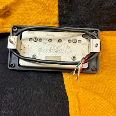 Used-Vintage Jackson J-80C Humbucker Pickup 1980's - Black Uncovered image 4