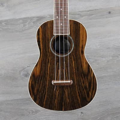 Fender Zuma Exotic Concert Ukulele Natural Bocote image 1