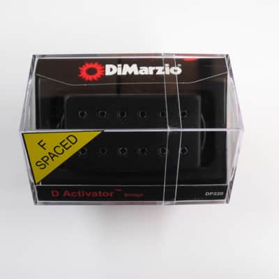 DiMarzio F-spaced D Activator Bridge Humbucker W/Black Cover DP 220