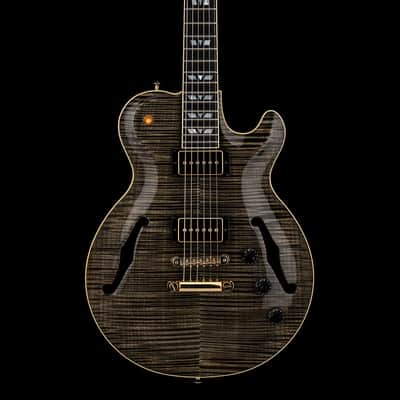 Hamer Custom Shop Monaco SuperPro (2007) - Transparent Black #55378 with Original Hard Case image 3
