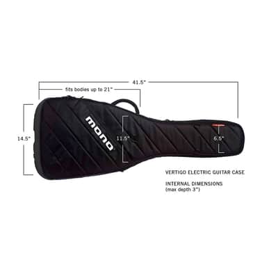 M80 Vertigo Electric Guitar Black Mono image 5