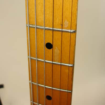 Vintage 1985 Fender Standard Stratocaster Electric Guitar - Black with Maple Fingerboard MIJ image 8