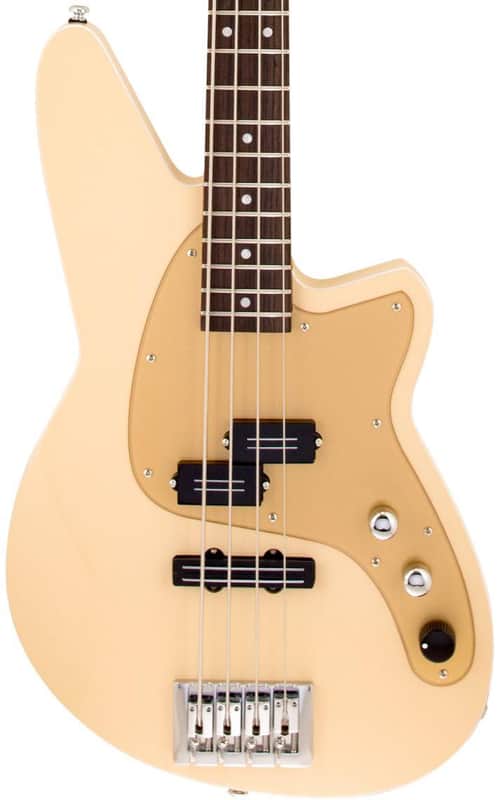 Reverend Decision Electric Bass Guitar - Sandstone with Rosewood Fingerboard image 1