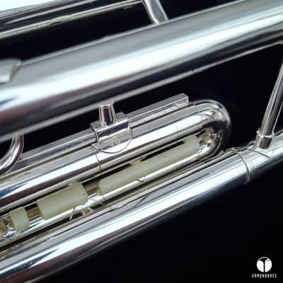 Beautiful Getzen Eterna Severinsen Model trumpet case mouthpiece gamonbrass image 22