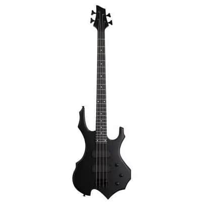 School Band Matt Electric Bass Guitar Right Handed With Accessories image 1