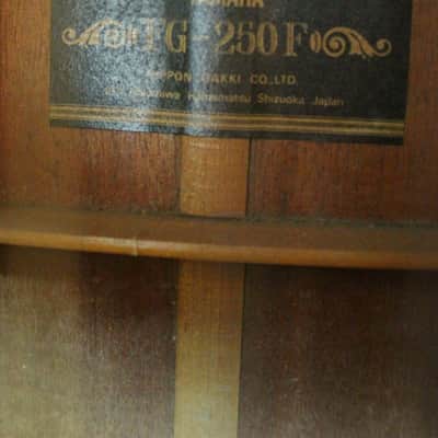 Yamaha G-250F Japan Acoustic Guitar image 18