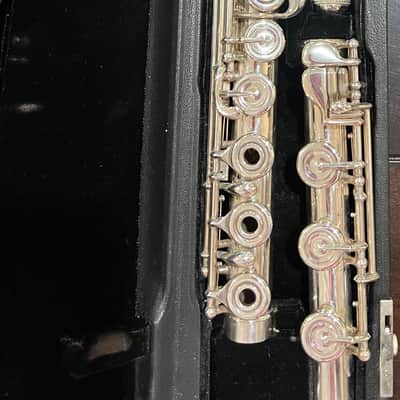 Verne Q.Powell Handmade Conservatory Silver Flute 1951 - sterling silver image 20