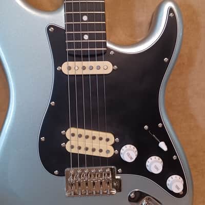 Donner DST-152 Seeker 2020s Metallic Sky Blue Robbie Robertson Modded SWEET image 2