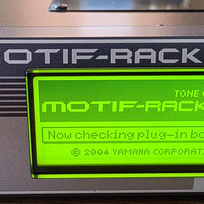 Yamaha Motif ES Rack Tone Generator 2000s - Gray image 1