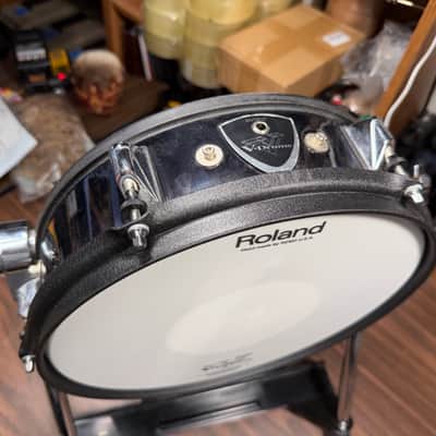 Roland KD-120 Mesh Head V-Drum Kick Bass Trigger Pad w/Tama Power Glide Pedal image 6
