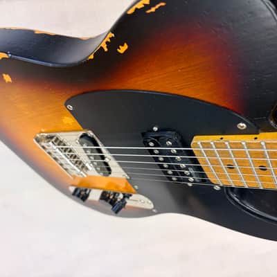 ESP LTD TE-254 Distressed 3-Tone Sunburst image 5