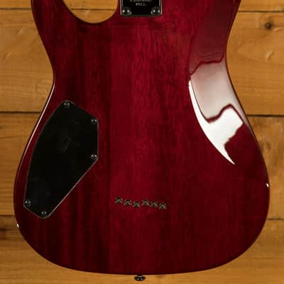 Schecter Omen Extreme-6 - Rosewood - Black Cherry image 2