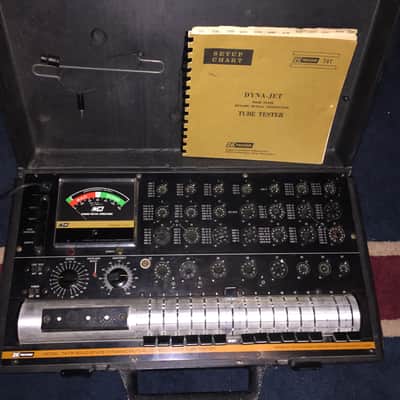 B&K  model 747  Dyna Jet solid state tube tester image 1