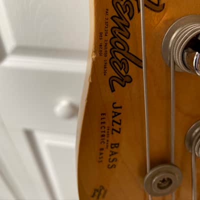 Fender Jazz Bass 1964 - Sunburst (left-handed) image 10