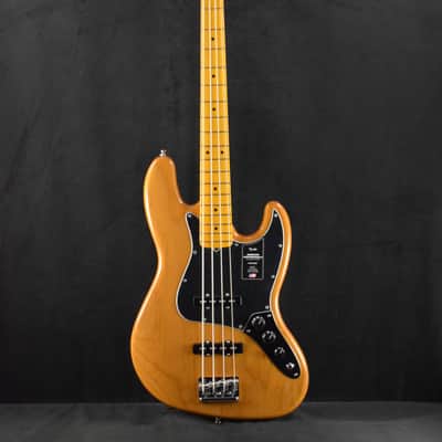 Fender American Professional II Jazz Bass Maple Fingerboard Roasted Pine image 2