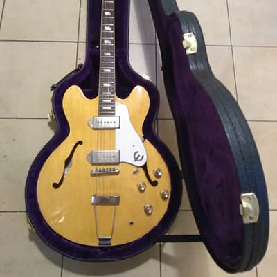 MIJ Epiphone Elitist 1965 Casino Gloss Natural Revolution image 4