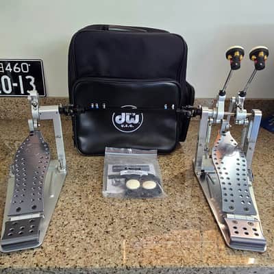 DW DWCPMDD2 Machined Direct Drive Double Bass Drum Pedal 2020s - Chrome image 7