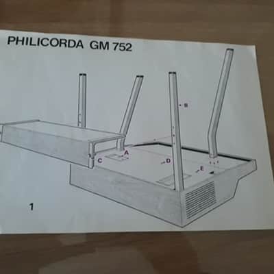 Philips Philicorda GM752 1967 image 10