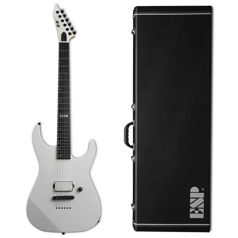 ESP E-II M-I THRU NT SW - Snow White Electric Guitar + Hard Case EIIMINTSW - B-Stock image 1