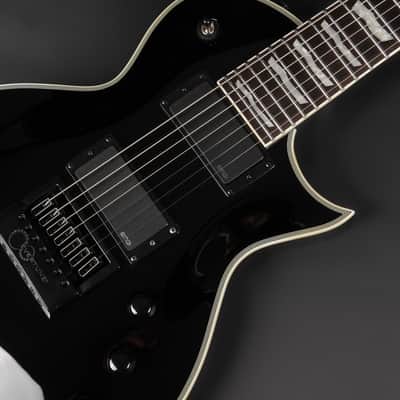 2022 ESP LTD Deluxe EC-1007 ET Evertune - Black | Korea Les Paul Singlecut 7-String Set-Thru EMG 81-7 / 60-7 Humbucker 24 XJ Stainless Steel Frets | Case image 7