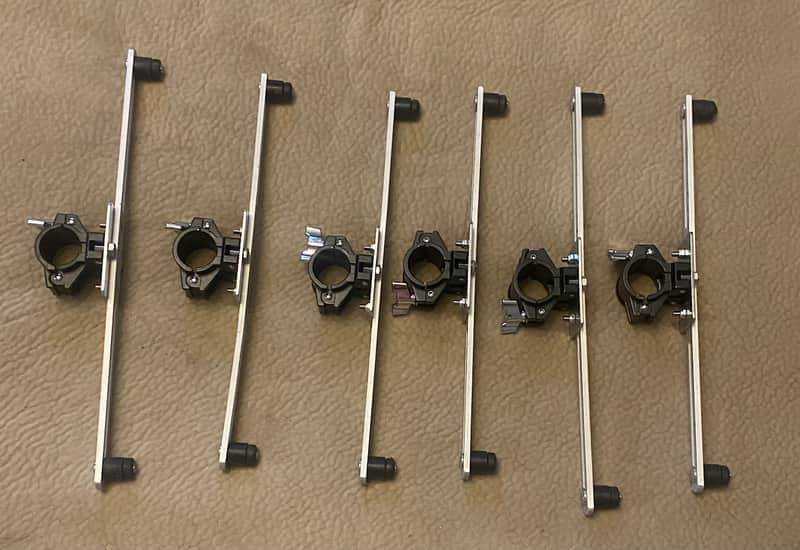Lot of 3 Pairs: Gibraltar SC-GEMC Electronic or Keyboard Mounting Arms image 1