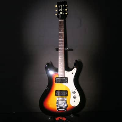 Mosrite Gospel 1999 Sunburst Kurt Cobain Nirvana Guitar + Hardshell Case image 1