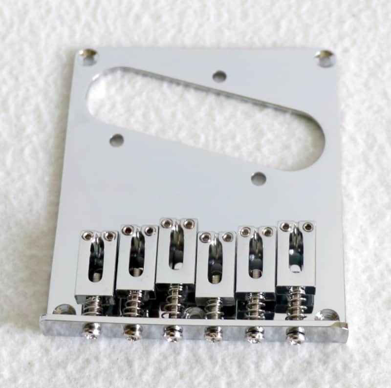 Modern Style Bridge for Fender Telecasters by Budreau Guitars image 1
