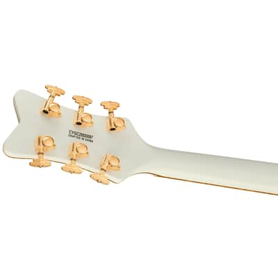 Gretsch Synchromatic Falcon Hollow Body Single-Cut Bigsby Snowcrest White - Semi Acoustic Guitar image 6
