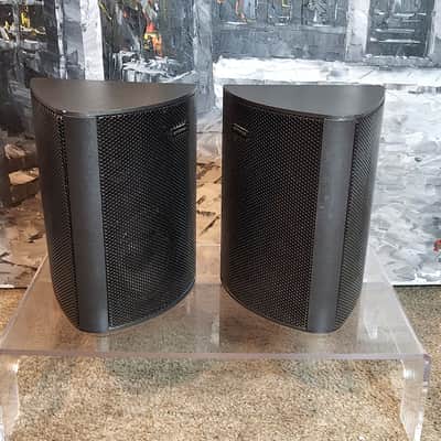 Optimus Optimus Model 40-4055  vintage  3-way suround satellite speakers 90s  - Black image 3