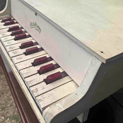 Toy piano Michelsonne Paris 25 keys 1970 chromatic image 8